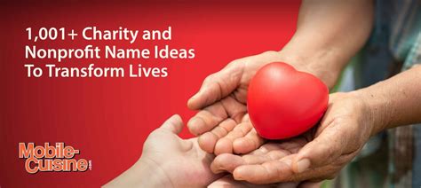 1,001+ Charity and Nonprofit Name Ideas To .